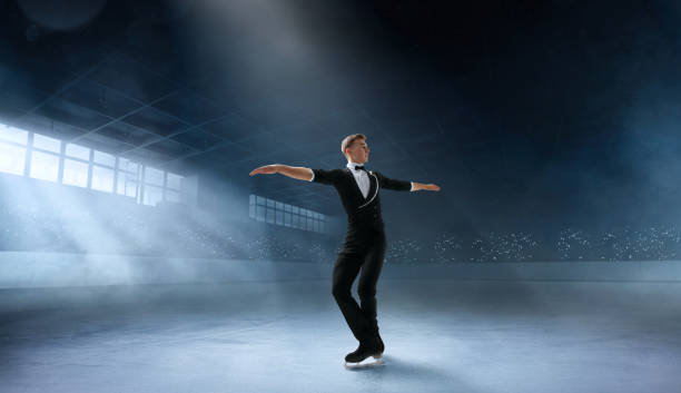 istock Figure skating couple. 1169418296