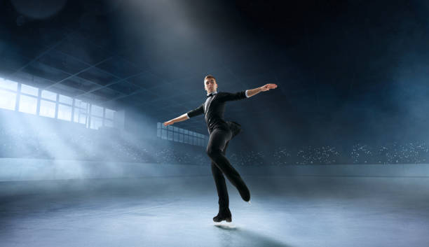 istock Figure skating couple. 1169418303