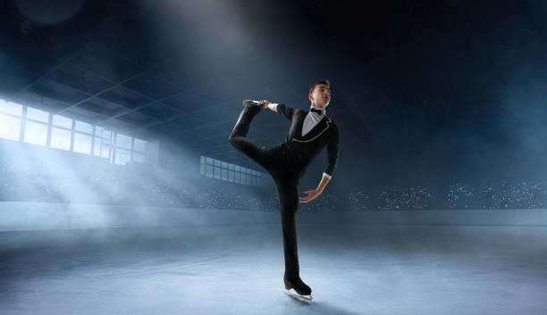 istock Figure skating couple. 1169418369