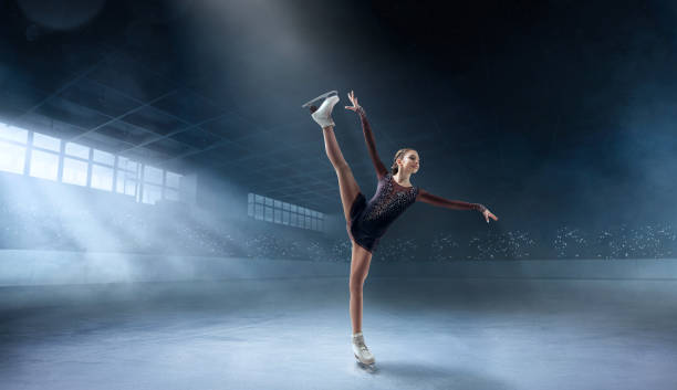 istock Figure skating couple. 1169418401