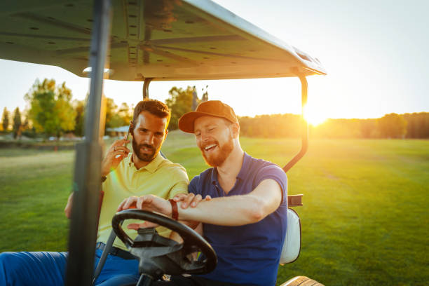 istock Out for a Sunday drive on the course 1169430241