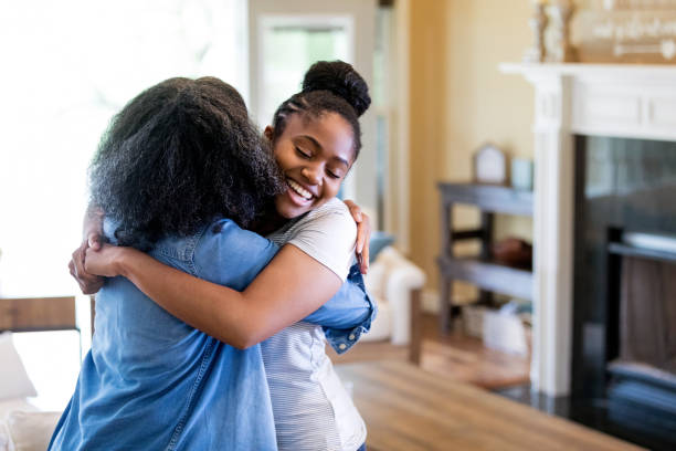 istock Mature mom hugs daughter 1169431825