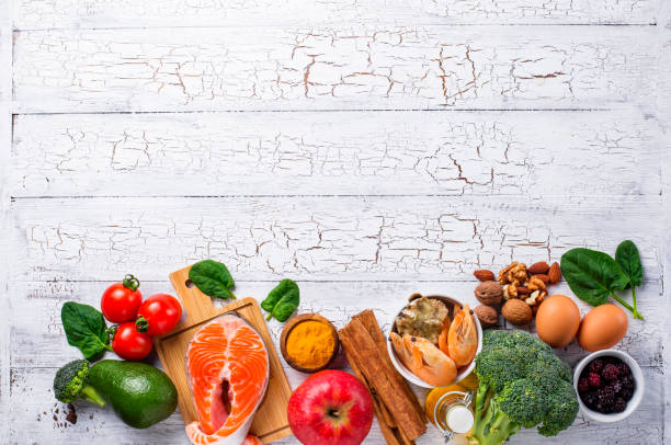 istock Food for brain and good memory 1169435441