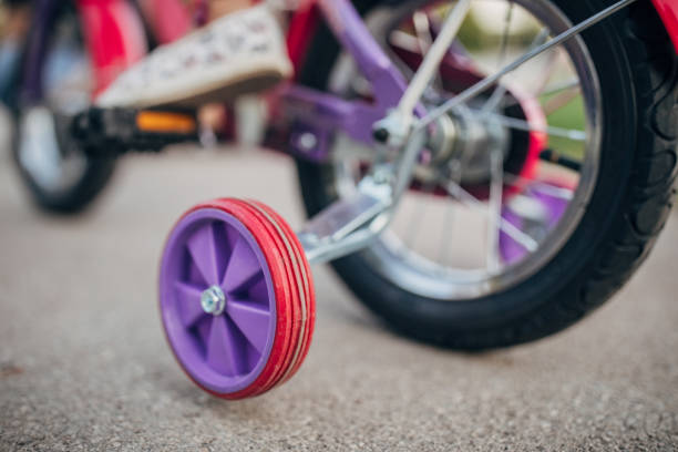 istock Little girls bicycle 1169435530