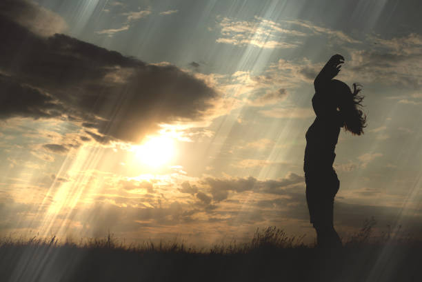 istock Woman silhouette. 1169435632