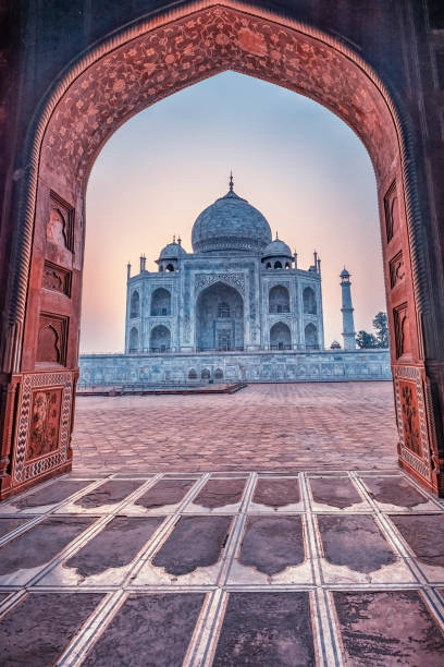 istock Taj Mahal mausoleum in Agra 1169438021