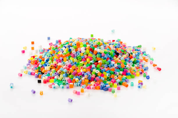 Colorful perler beads (Hama Beads)