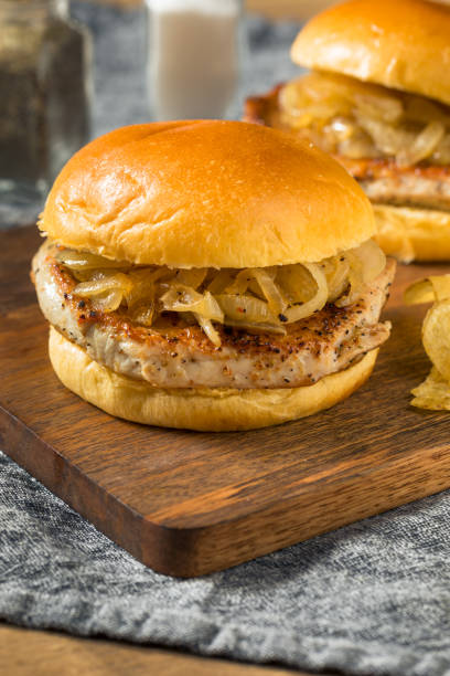 istock Homemade Chicago Pork Chop Sandwich 1169441933