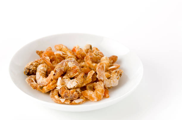 istock dried shrimp in white bowl isolated on white background 1169443338