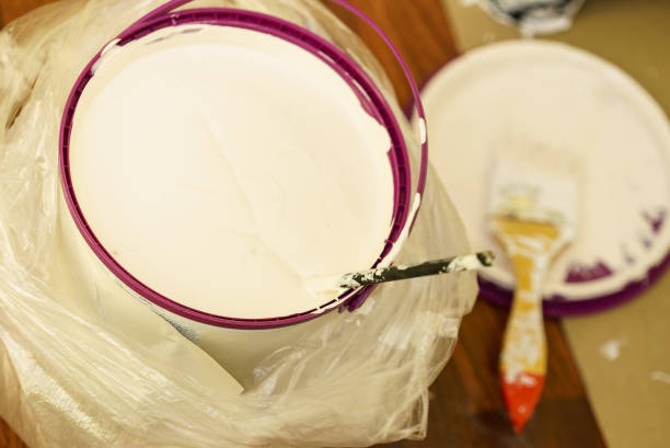 istock White paint with essentials equipment 1169443415