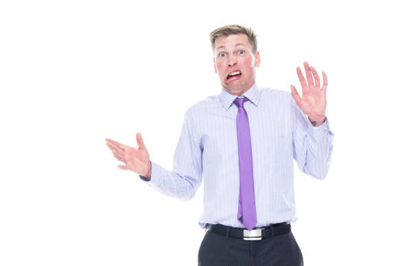 istock Attractive young businessman - making a silly face 1169445023