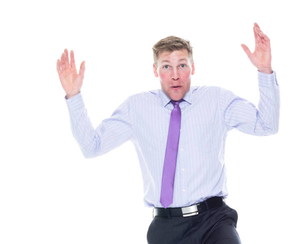 istock Attractive young businessman - surprised 1169445103