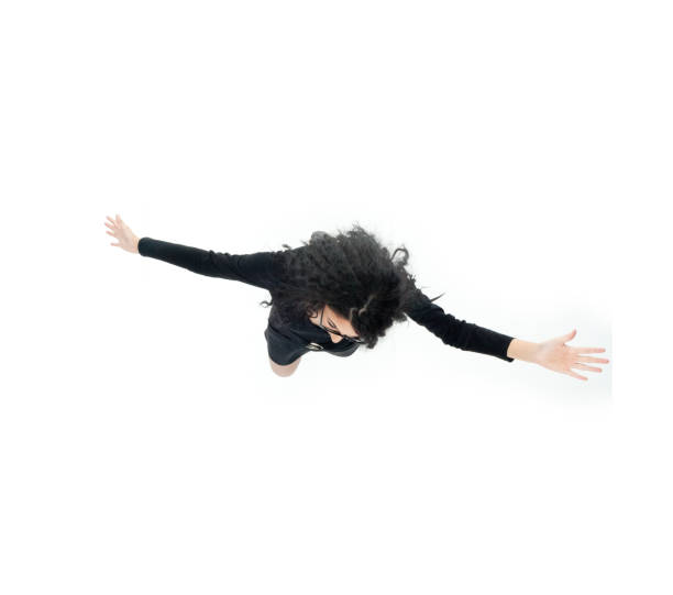 istock Businesswoman with hands wide open 1169446155