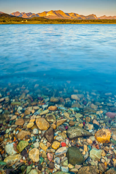 Payne Lake near Waterton National Park in the Canadian Rockies