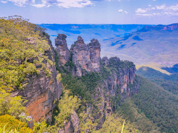 istock Three Sisters rock formation in the Blue Mountains 1169455004