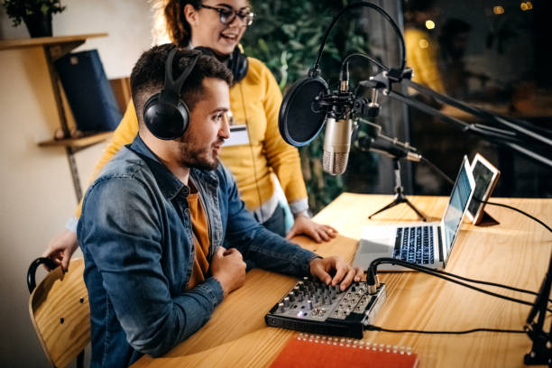 istock We are happy radio journalists 1169459108