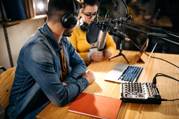 istock This is my first time on radio 1169475186