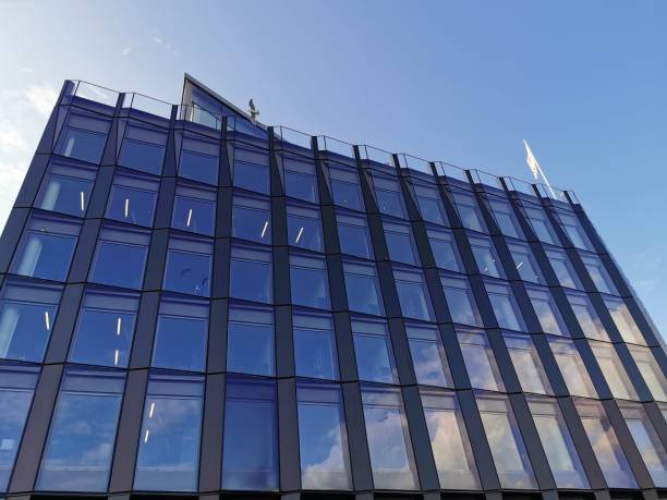 istock Sky cloud clear sky office building Aker brygge 1169475592