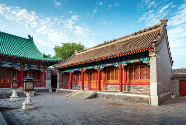 istock Beijing courtyard in the Qing Dynasty 1169475893
