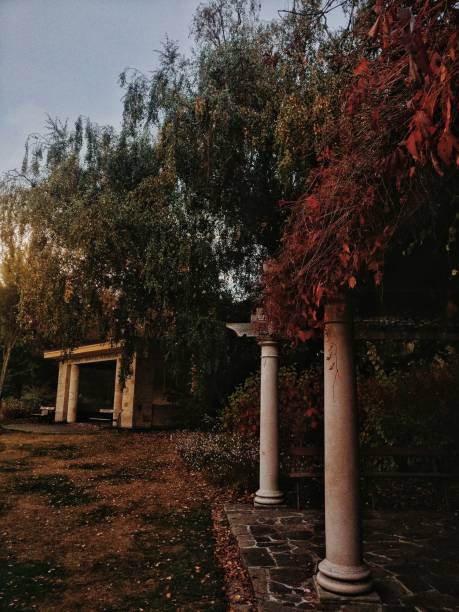 istock Greek Garden 1169477128
