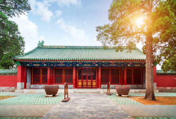 istock Beijing courtyard in the Qing Dynasty 1169477617
