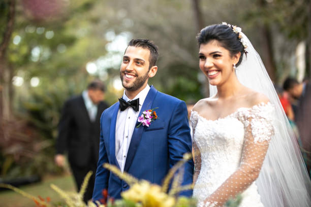 istock Bride and groom in the altar 1169479486