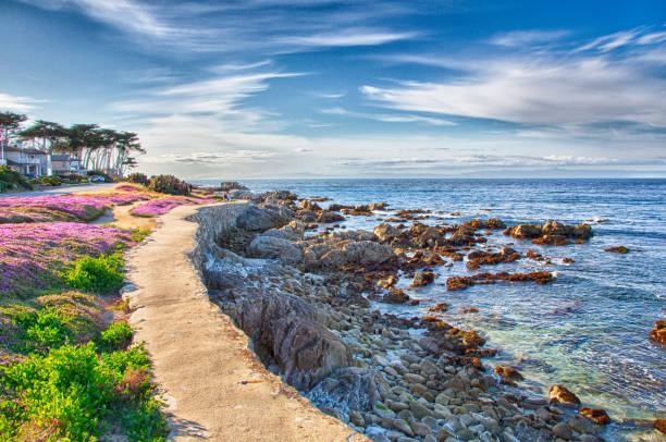 California Coastline stock photo