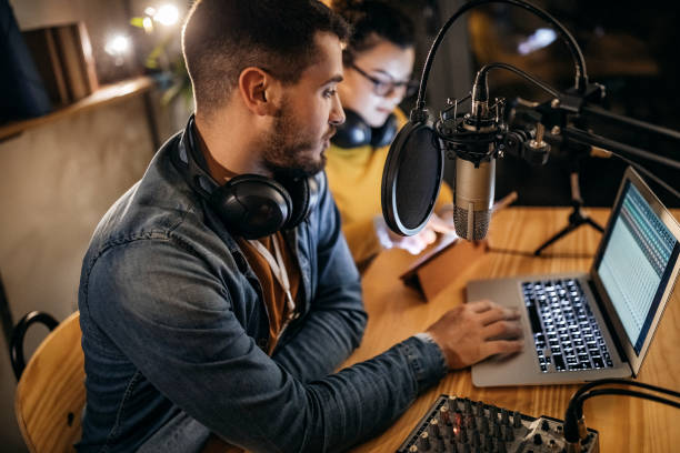 istock This is my first time on radio 1169488811