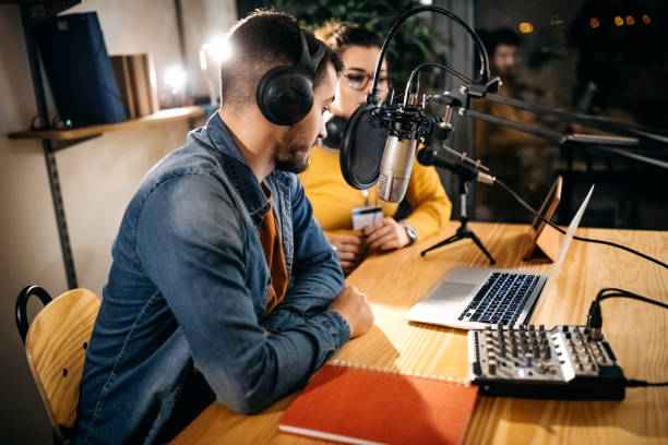 istock This is my first time on radio 1169489022