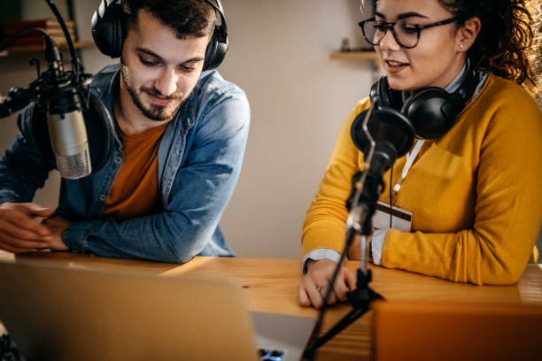 istock This is my first time on radio 1169489572