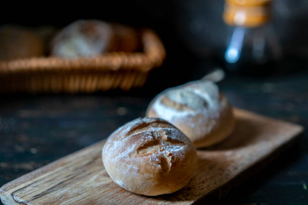 istock homemade wholegrain rustic bun 1169491776