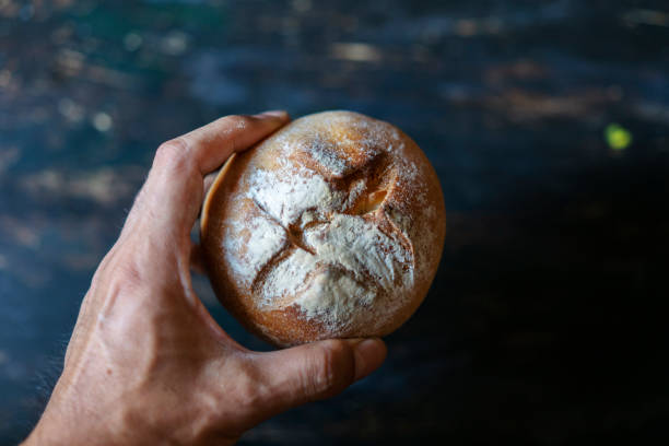istock homemade wholegrain rustic bun 1169491787