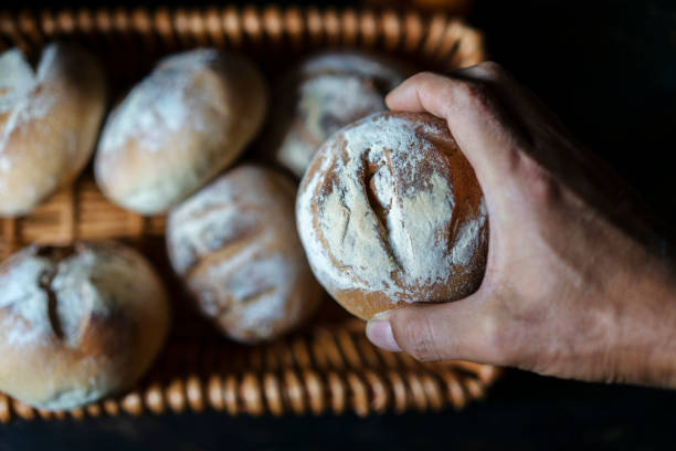 istock homemade wholegrain rustic bun 1169491816