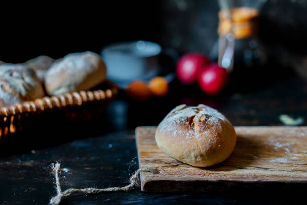 istock homemade wholegrain rustic bun 1169491819
