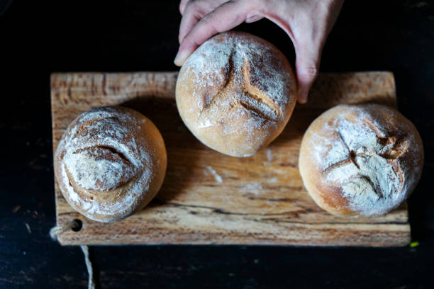 istock homemade wholegrain rustic bun 1169491823