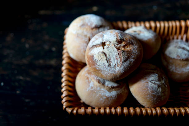 istock homemade wholegrain rustic bun 1169491830
