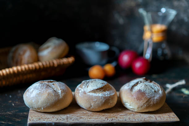 istock homemade wholegrain rustic bun 1169491832