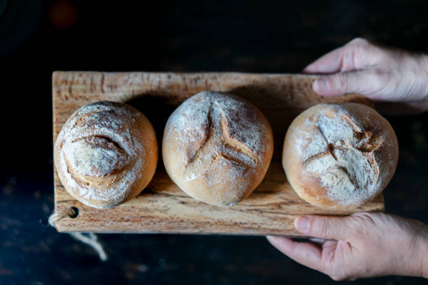 istock homemade wholegrain rustic bun 1169491834