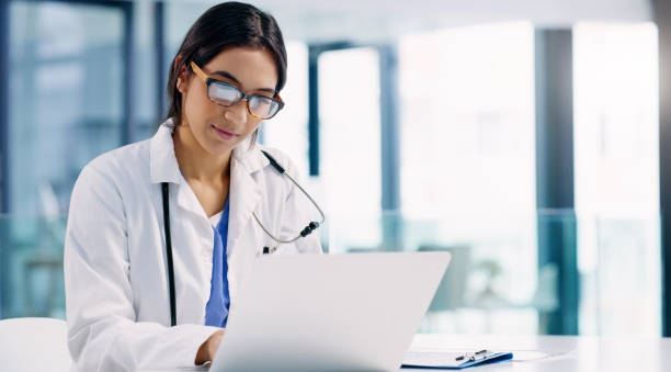 istock Researching some new medical matters 1169499112