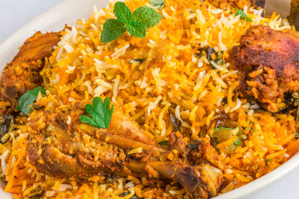 istock Close-Up Chicken Biryani Photo 1169502943