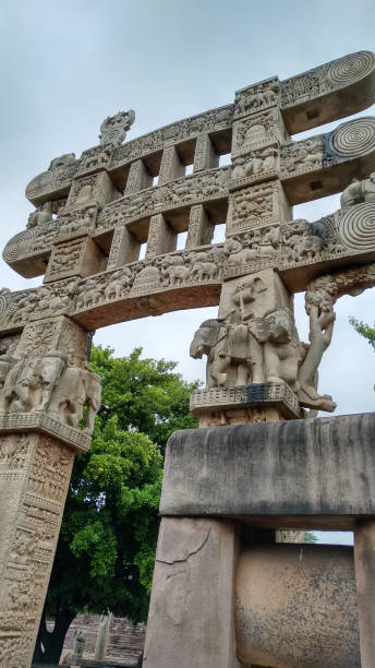 istock Sanchi stupa 1169503332