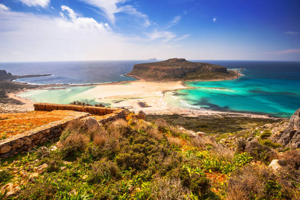 istock Beautiful scenery of Balos beach on Crete 1169519542