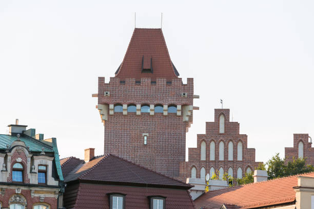 Architecture of the Main Square in Poznan, Poland.