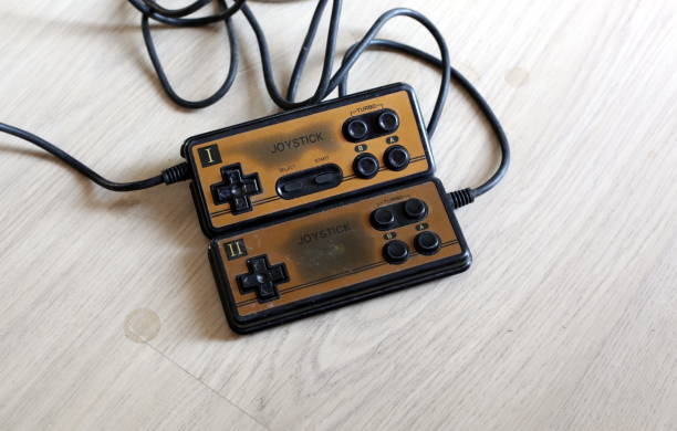 istock vintage joystick ,game pad 1169521294