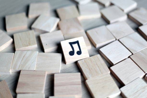 istock music note logo on wood 1169521330