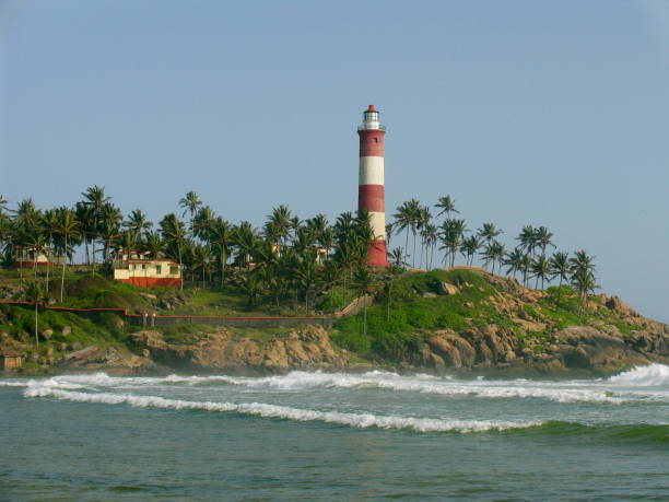 istock Lighthouse at Kovalam beach. Trivandrum, Kerala, India 1169524164