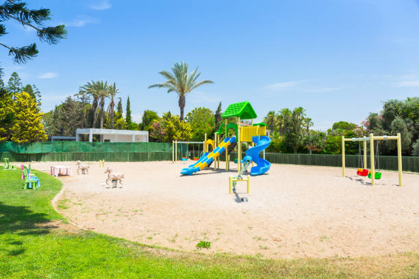 istock Kids playground at the beach 1169524838