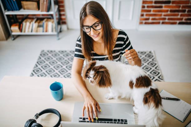 istock Woman working from home 1169529279