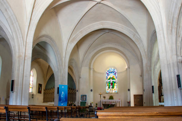istock Cochrane. Inside the Holy Trinity Church. Two Sevres, Poitou-Charentes 1169529701