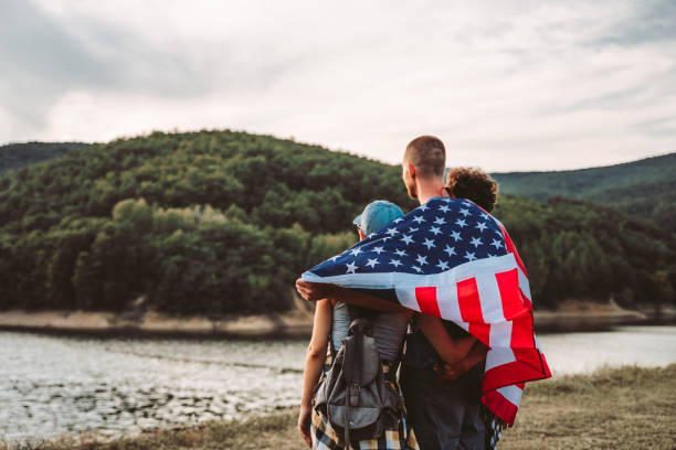 istock Proud for beening American. 1169532186